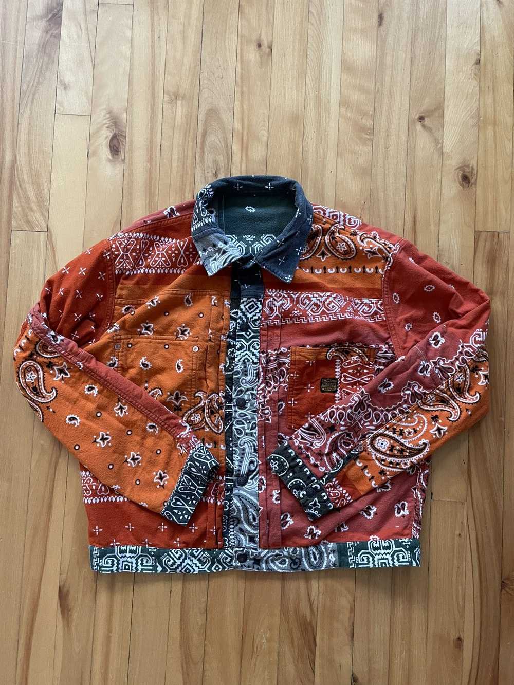 Kapital *REVERSIBLE* Kapital Paisley Overshirt - image 2