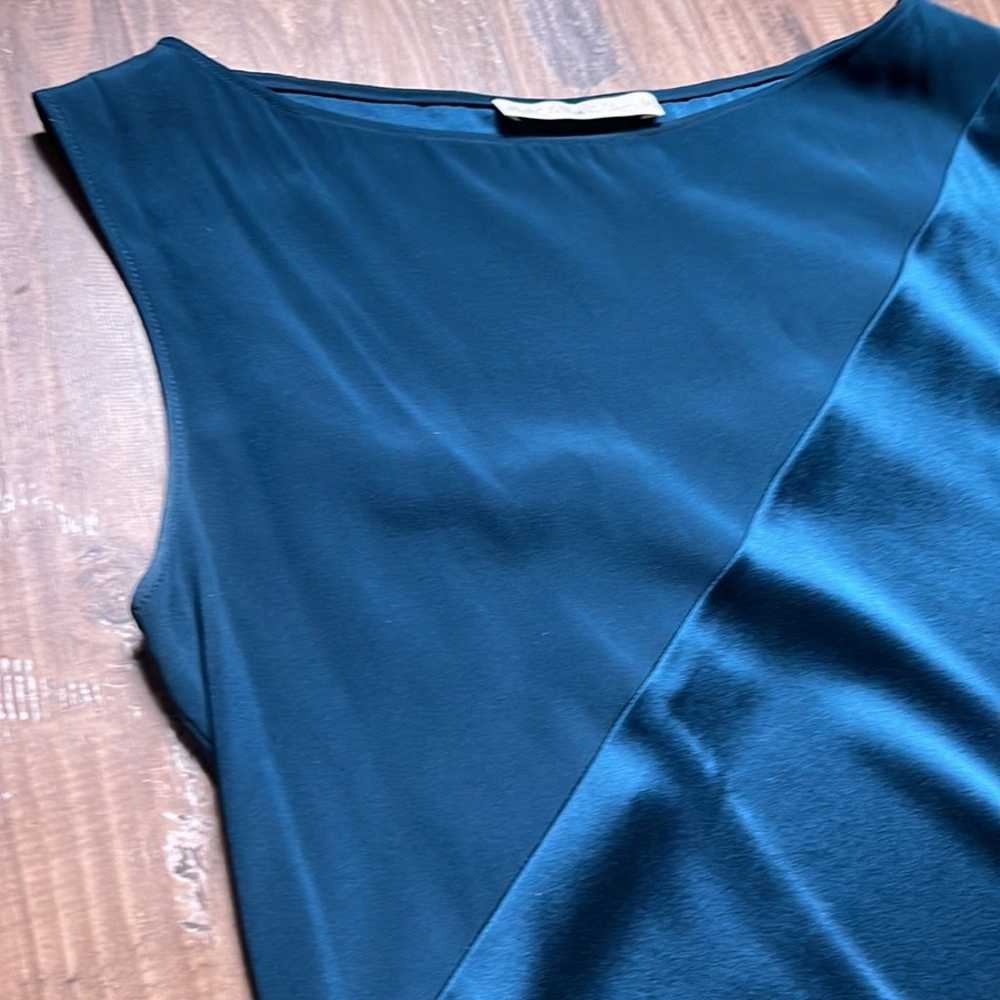 Ramy Brook Blue Silk One Sleeve Dress - image 4