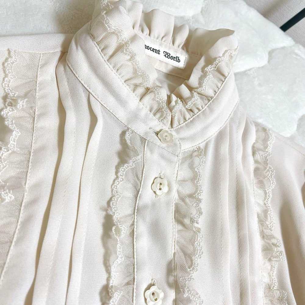 ♡Innocent World Frill Ribbon Blouse♡ - image 7