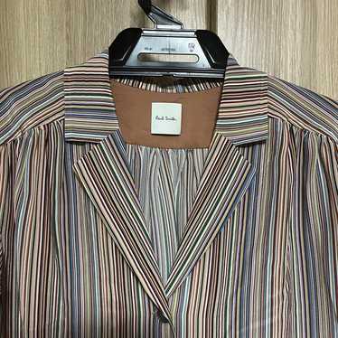 paul smith multi stripe blouse