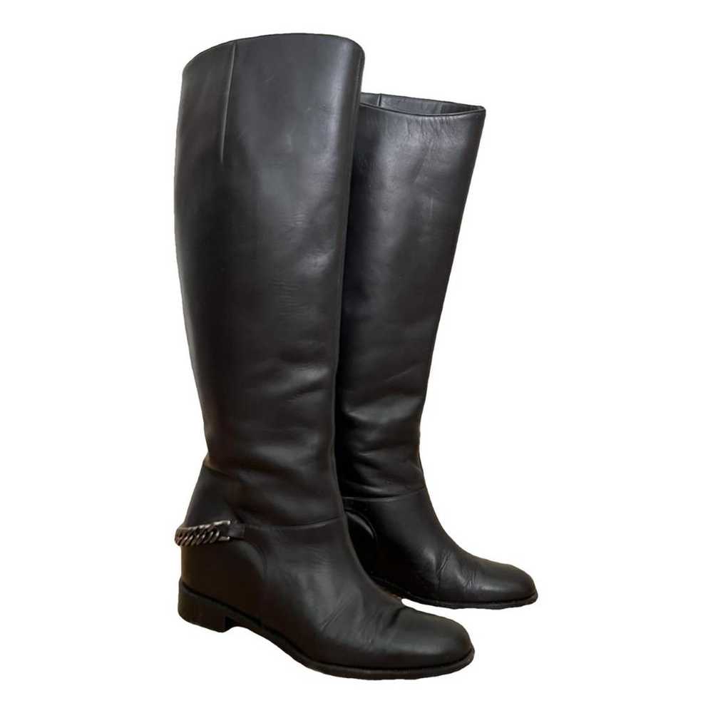 Christian Louboutin Cate leather riding boots - image 1