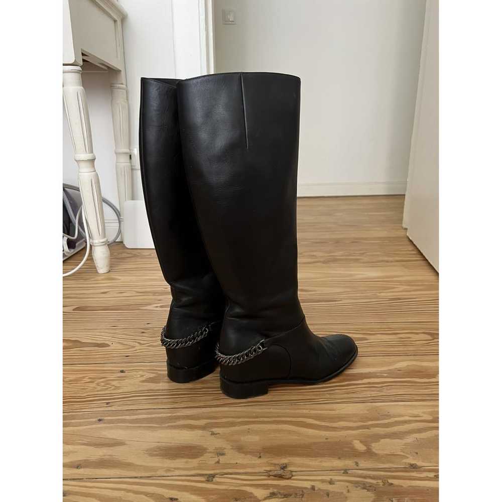 Christian Louboutin Cate leather riding boots - image 6