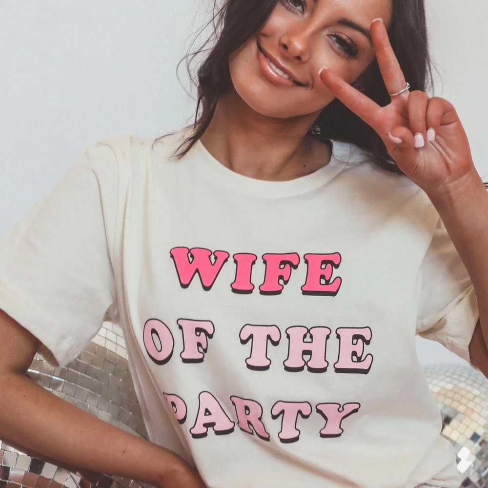 Wife Of The Party Graphic Tee FRIDAY+SATURDAY - image 2