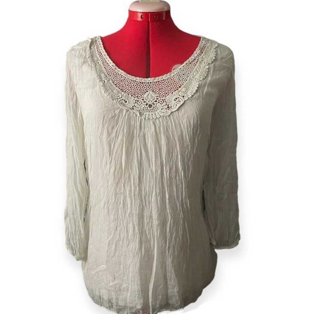 silk blouse - image 1