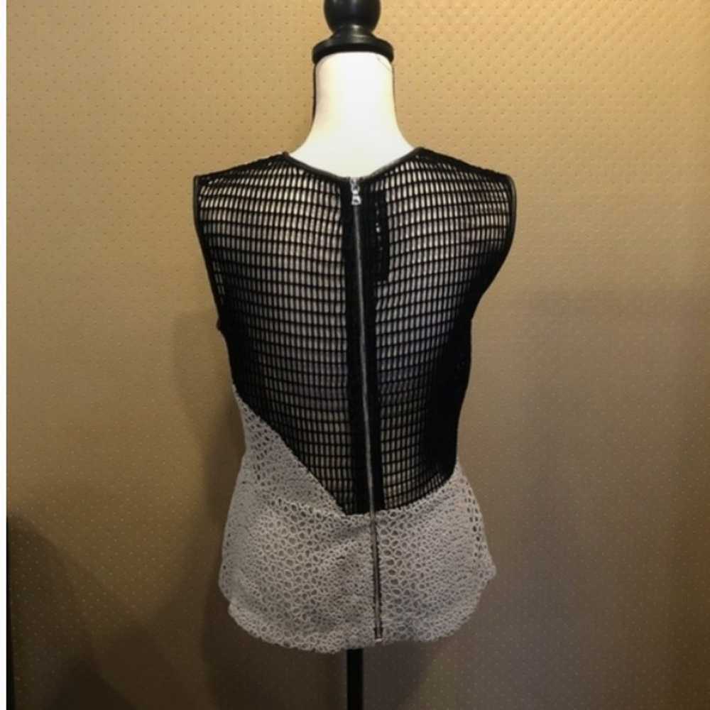 YIGAL AROUZEL PEPLUM TOP SZ 12 - image 3