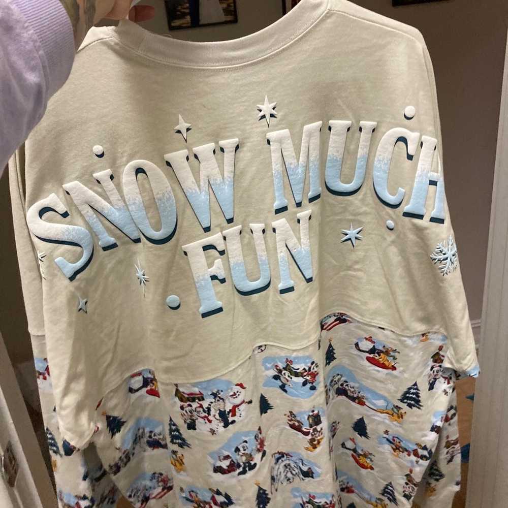 Disneyland Mickey Mouse "Snow Much Fun" Spirit Je… - image 2