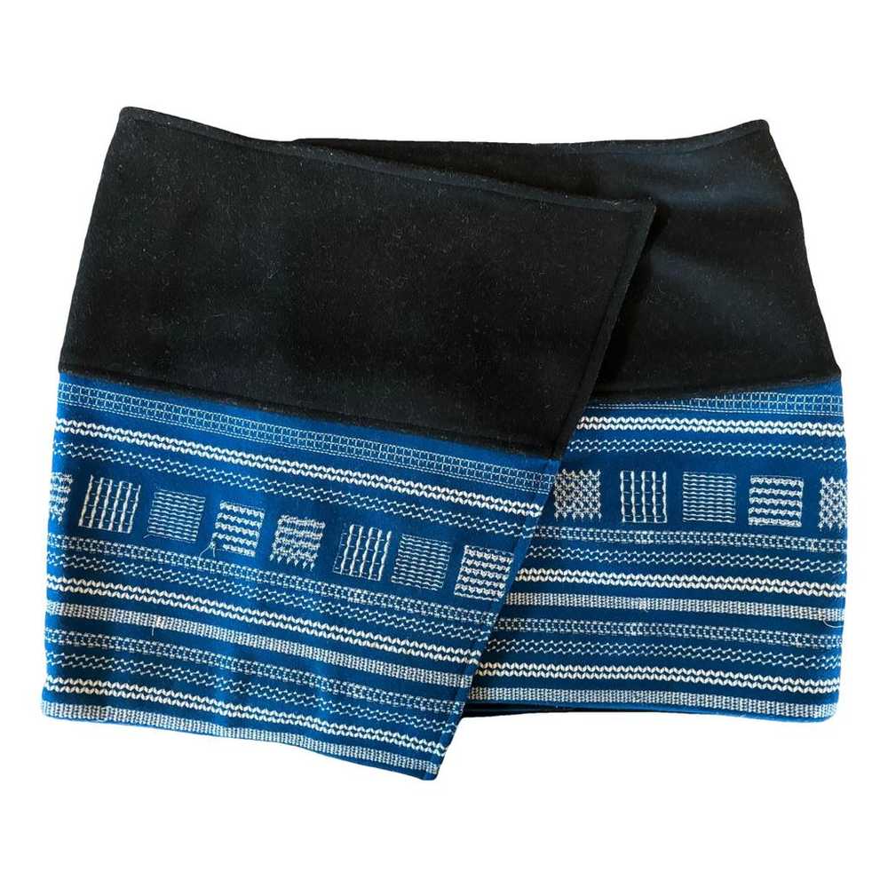 Kenzo Wool mini skirt - image 1