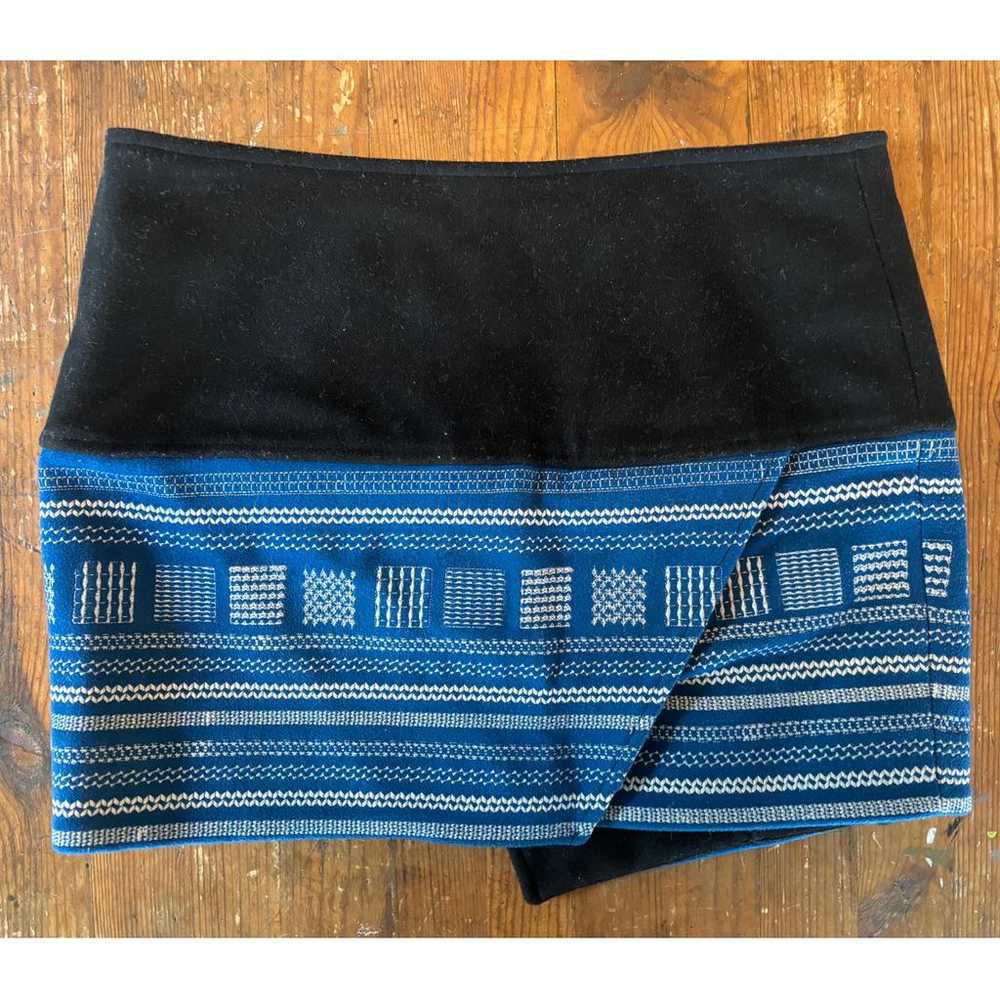 Kenzo Wool mini skirt - image 2