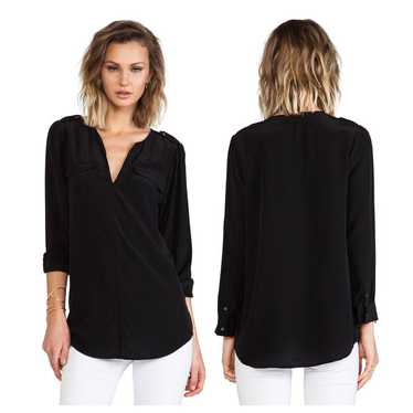 Joie Black Silk Marlo Blouse (S)