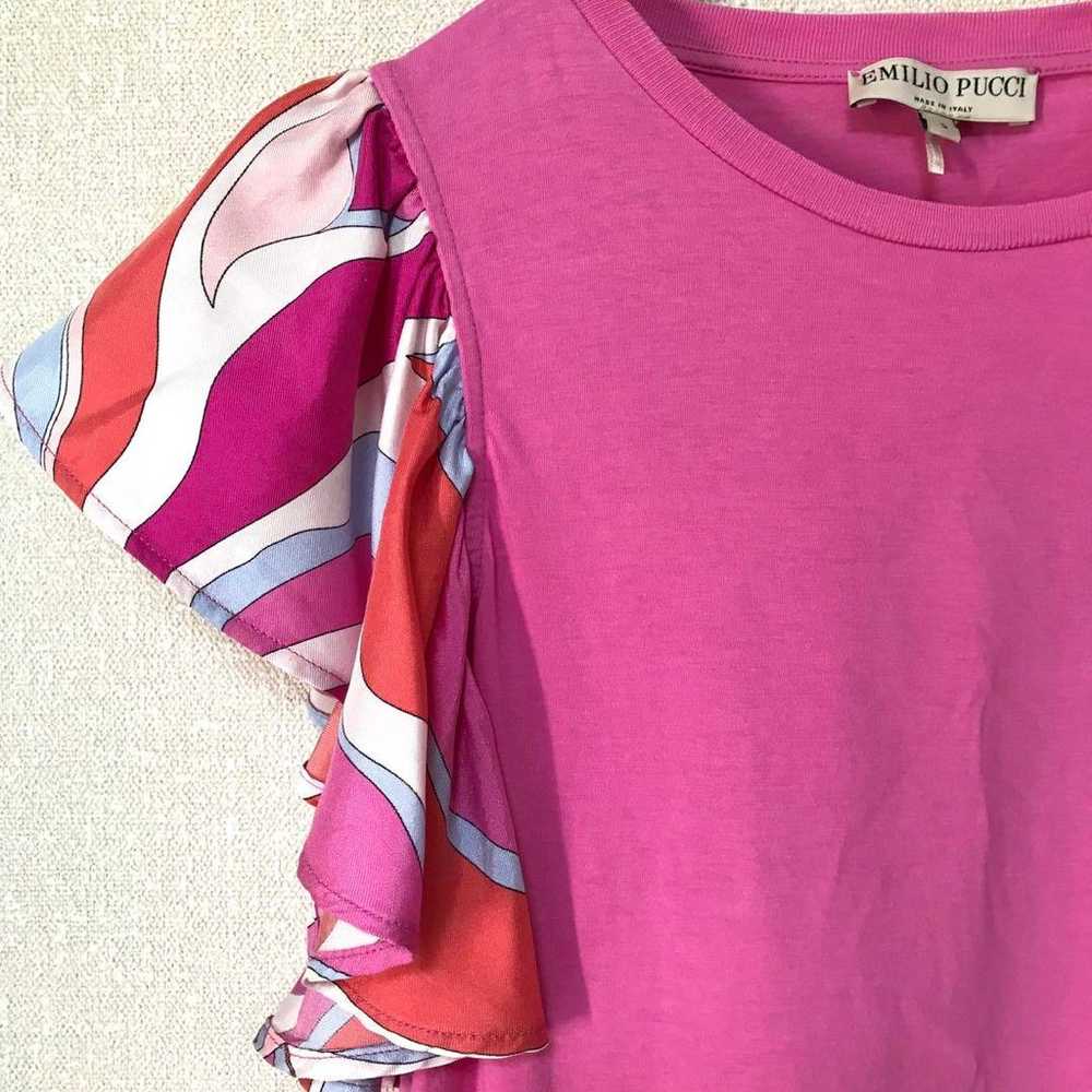 In excellent condition✨ EMILIO PUCCI T-shirt with… - image 3