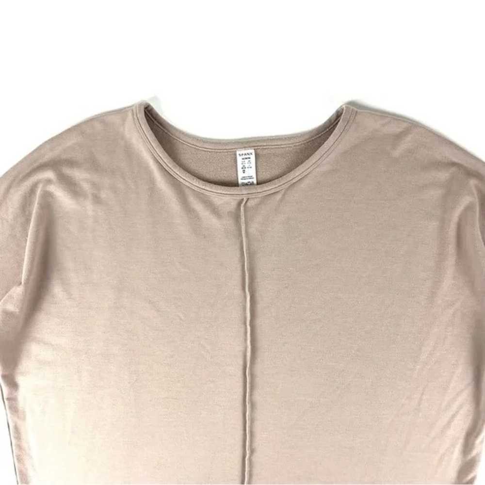 Spanx Perfect Length Top, Dolman 3/4 Sleeve Oat T… - image 8