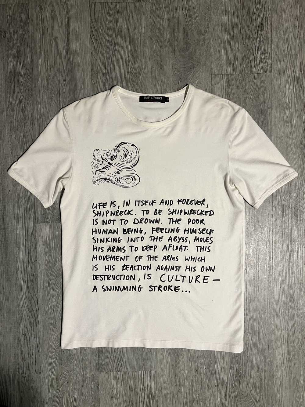 Raf Simons Raf Simons 'Limited Edition' 04 Poem T… - image 1