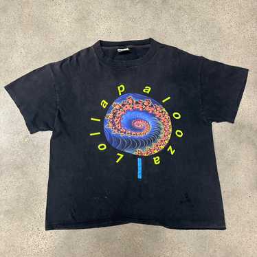 Vintage 1991 Lollapalooza Fractal Shirt - image 1