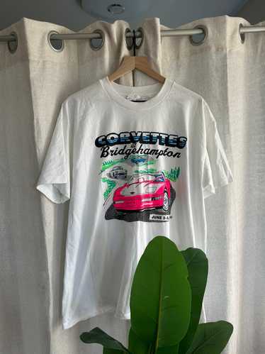 Vintage Corvette at Bridgehampton T-Shirt - image 1