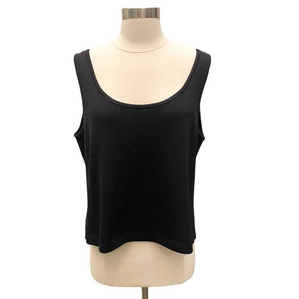 St. John Knit Sleeveless Scoop Neck Shell Blouse … - image 2