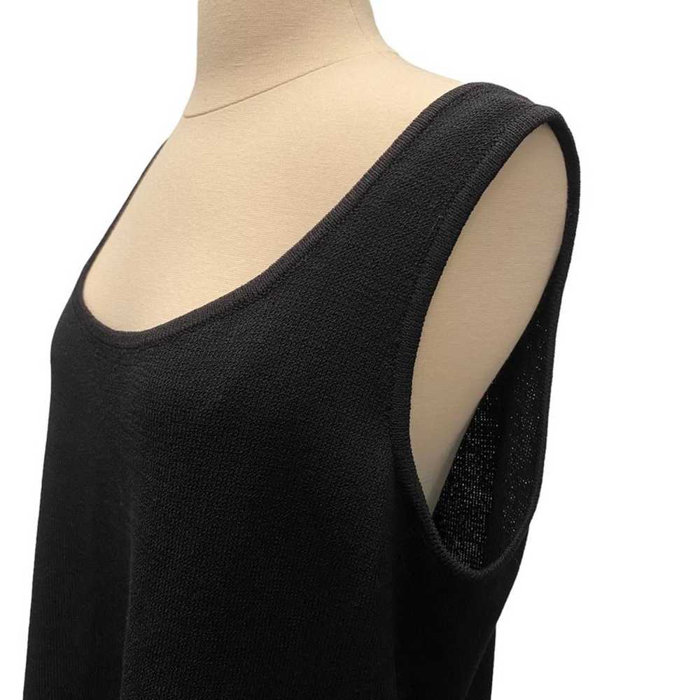 St. John Knit Sleeveless Scoop Neck Shell Blouse … - image 5