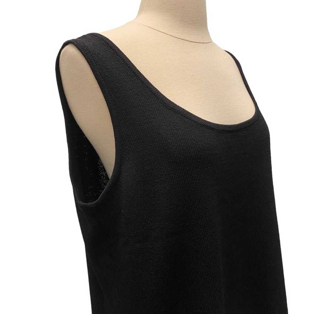 St. John Knit Sleeveless Scoop Neck Shell Blouse … - image 8