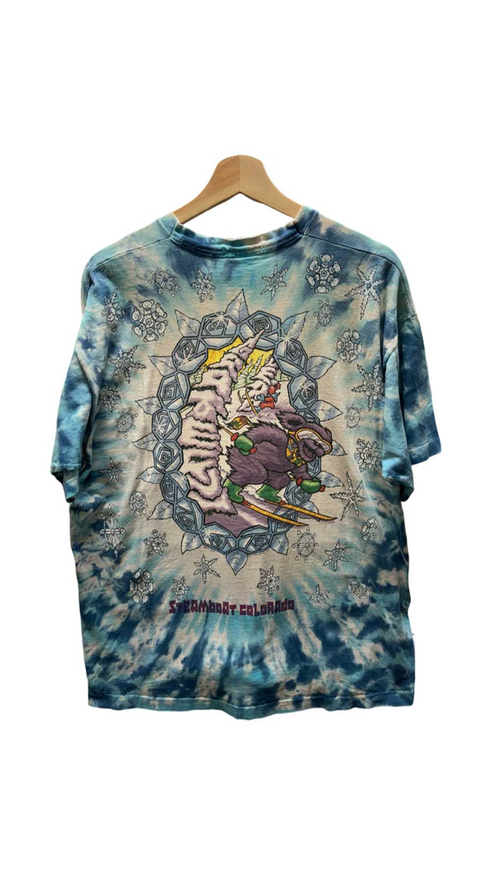 Grateful Dead snowboard bear t shirt - image 2