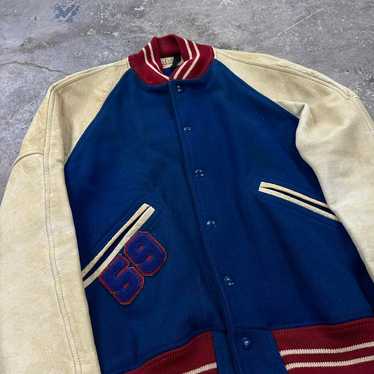 True Vintage 50s 1959 Varsity Letterman Jacket - image 1