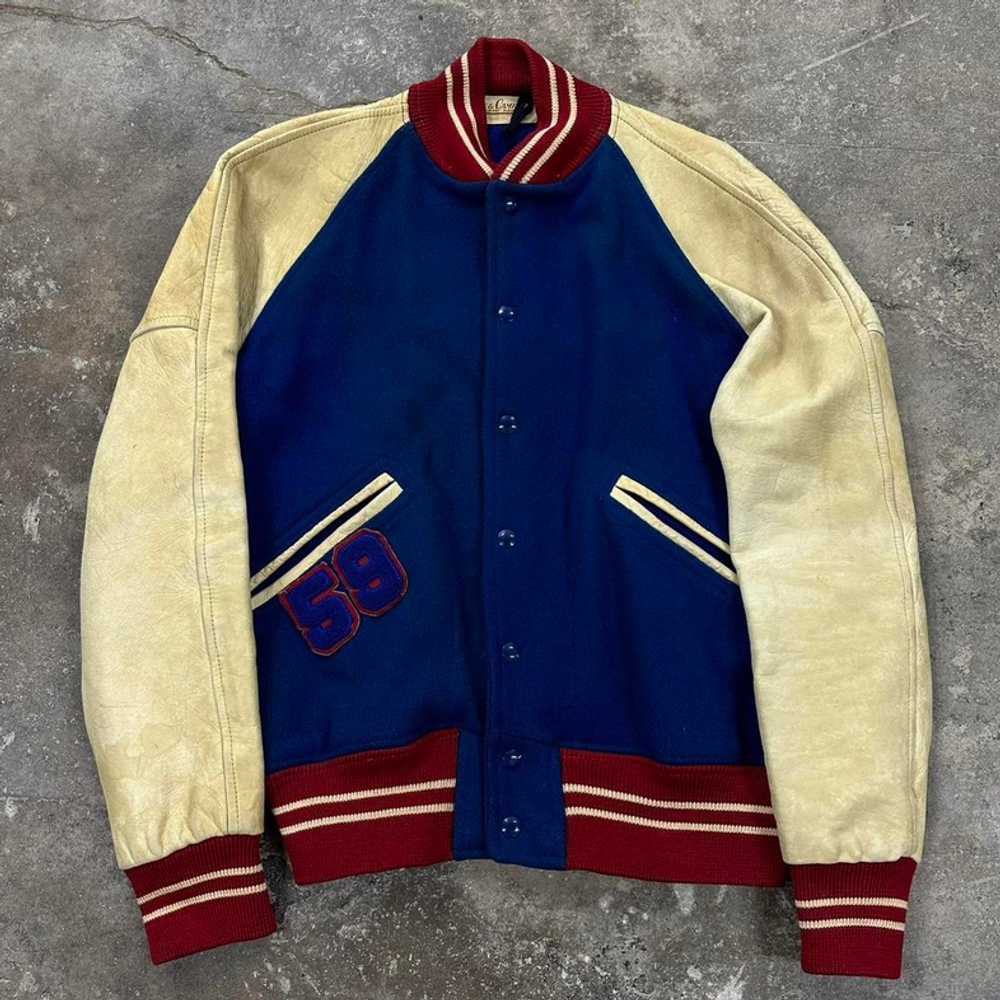 True Vintage 50s 1959 Varsity Letterman Jacket - image 2