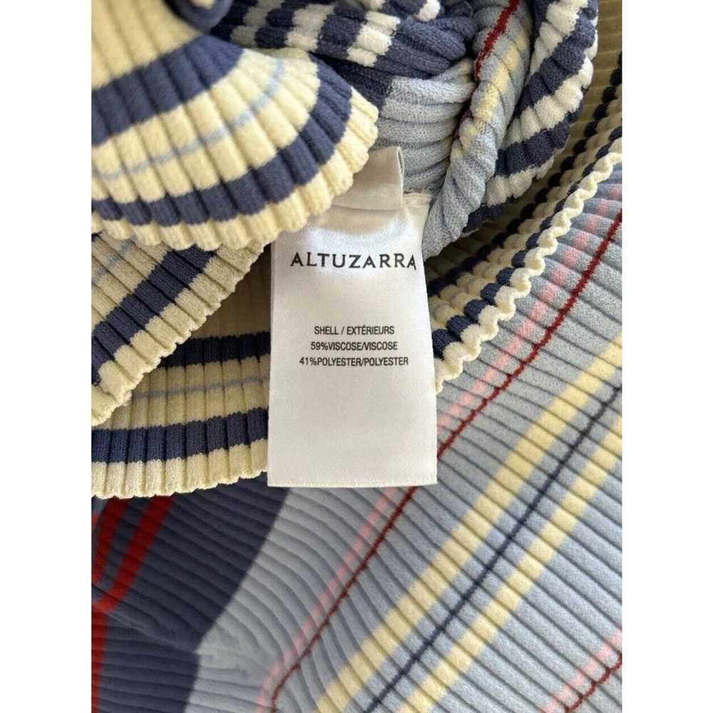 Altuzarra V Neck Striped Top Small Stretch Orig $… - image 5