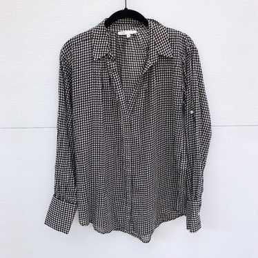 Maje Houndstooth Blouse - image 1