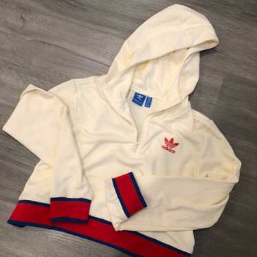 Adidas Crop sweater jacket