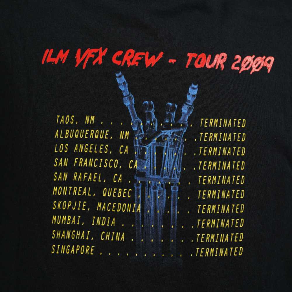 2009 Terminator Salvation Tour Tee - image 5