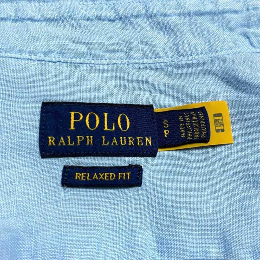 【Premium Linen Shirt】 Ralph Lauren Shirt Blouse L… - image 10