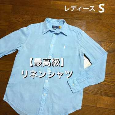 【Premium Linen Shirt】 Ralph Lauren Shirt Blouse L… - image 1