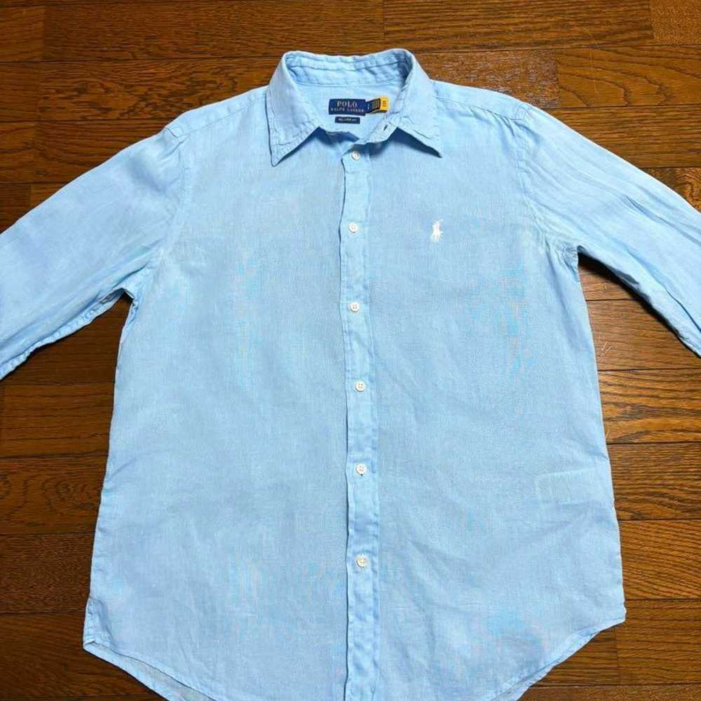 【Premium Linen Shirt】 Ralph Lauren Shirt Blouse L… - image 4