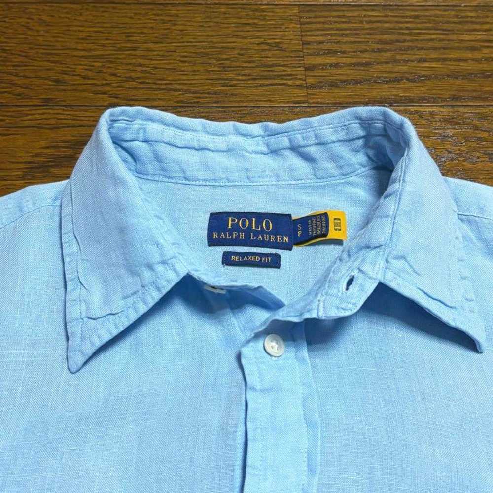 【Premium Linen Shirt】 Ralph Lauren Shirt Blouse L… - image 8