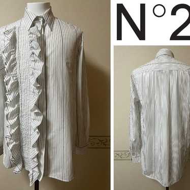 【In excellent condition・Ladies】N°21 Frill Shirt L… - image 1