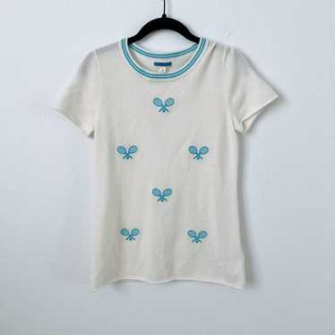 J. Crew Tennis Cashmere Top - image 1