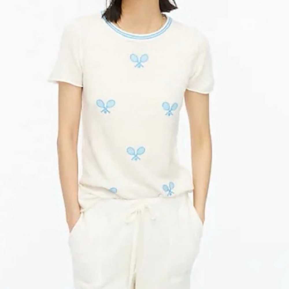 J. Crew Tennis Cashmere Top - image 7