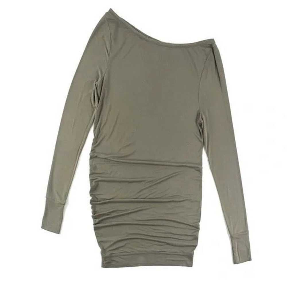 Marciano Angelica Green One Shoulder Tunic - image 4