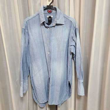 Double Standard Dungaree Shirt Size 38 (Size 9) - image 1