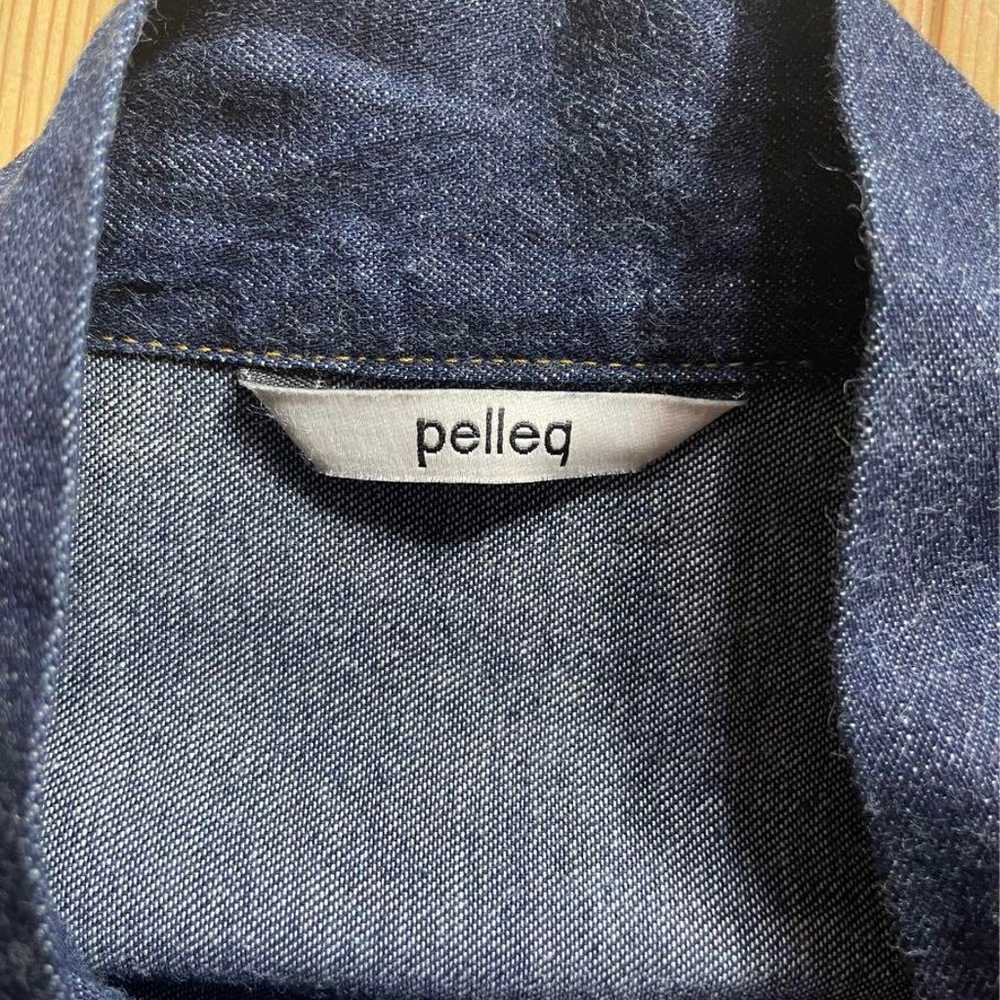 pelleq / easy light denim shirt - image 6