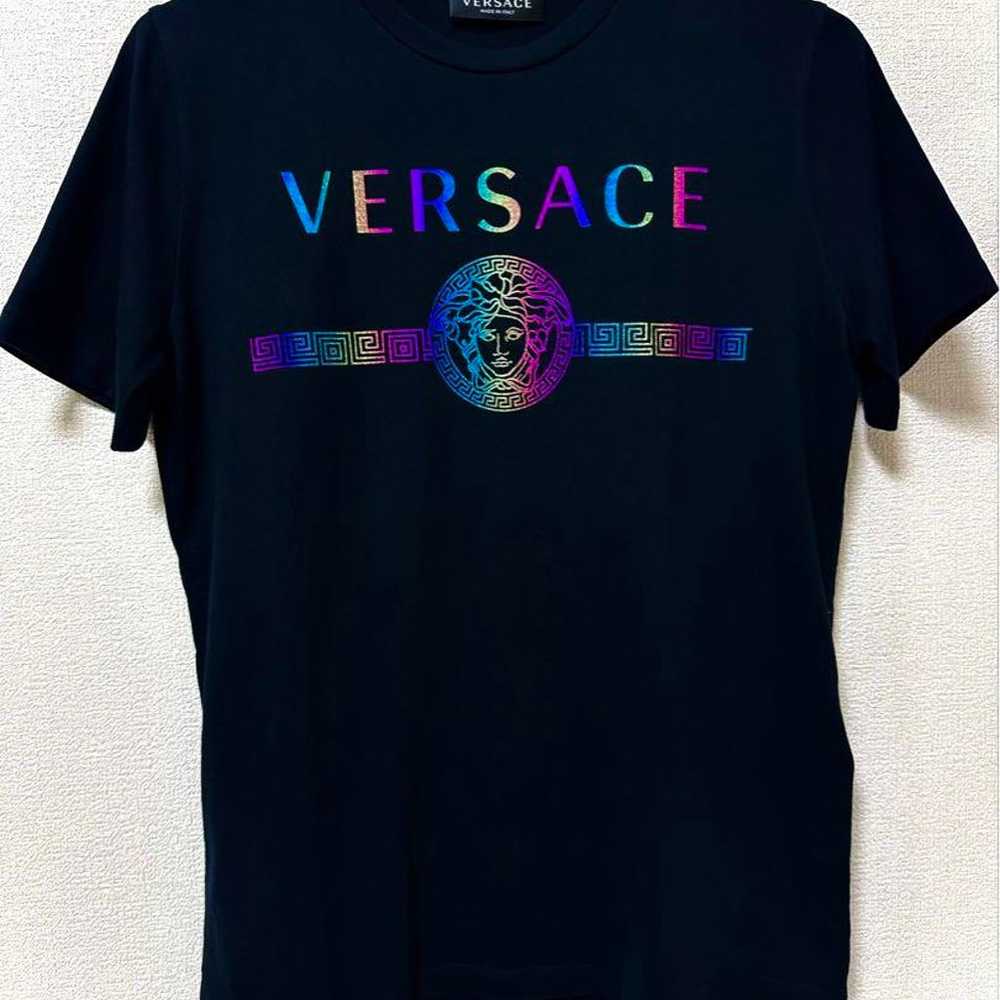 VERSACE Versace Medusa logo printed short-sleeve … - image 1