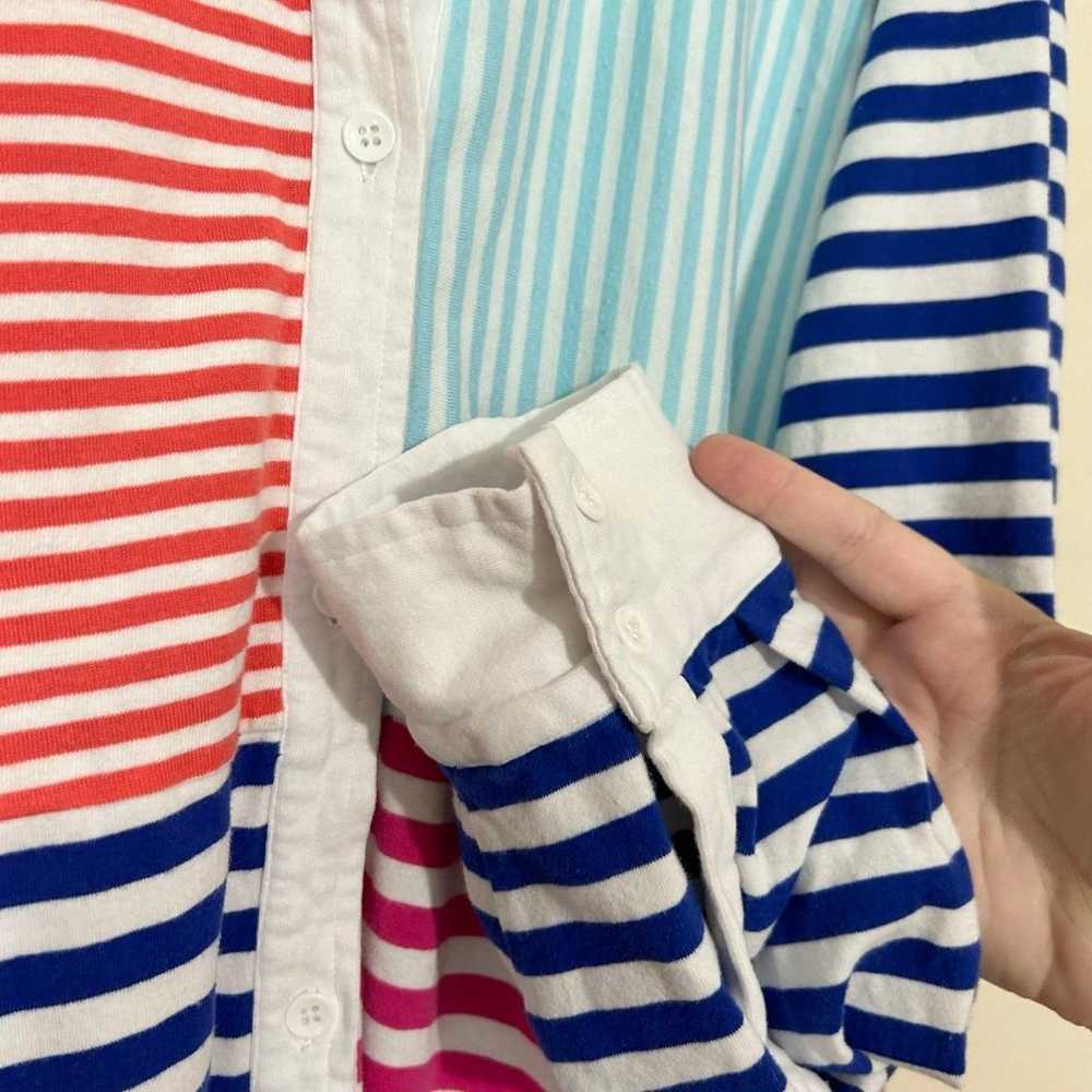 Solid & Striped Oxford Striped Color Block Tunic … - image 6