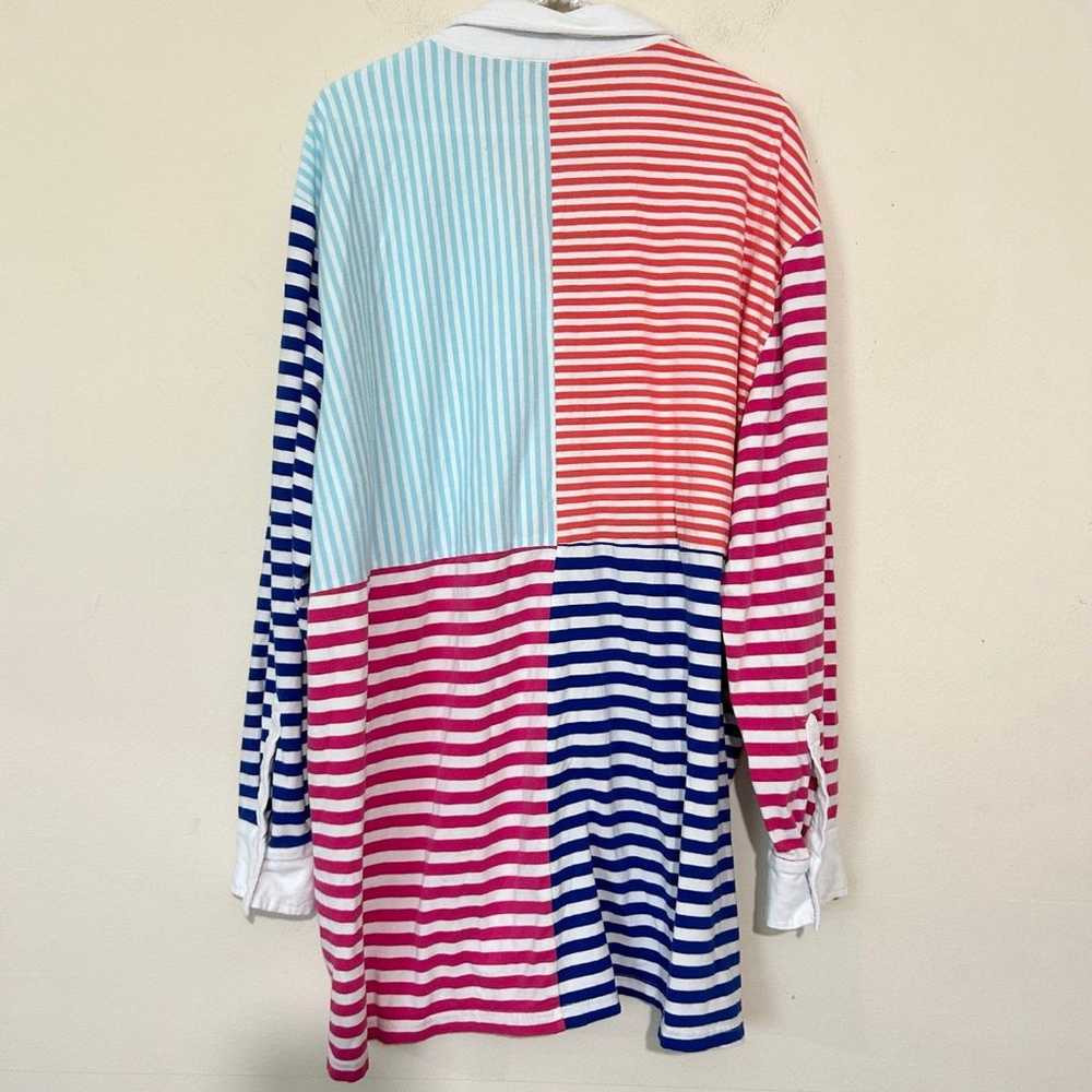 Solid & Striped Oxford Striped Color Block Tunic … - image 7