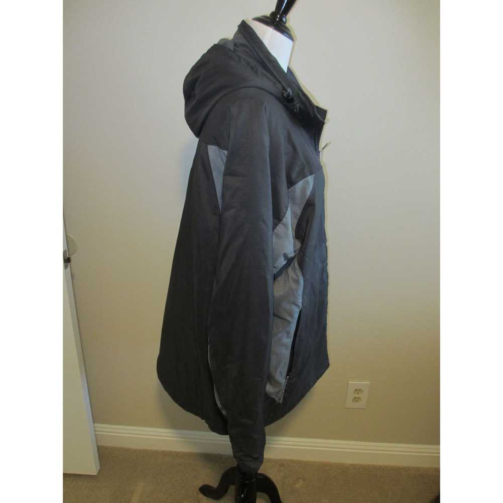 Rei Mens REI XL Gray Insulated Hooded Jacket With… - image 3