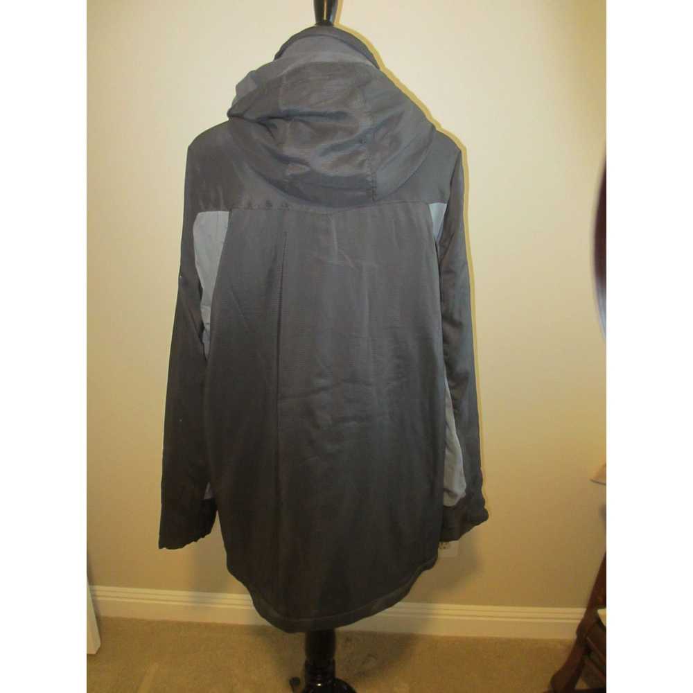 Rei Mens REI XL Gray Insulated Hooded Jacket With… - image 4