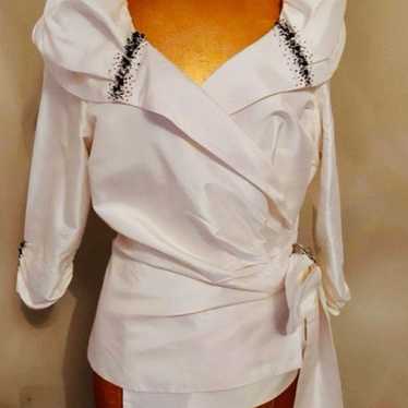 Designer silk blouse