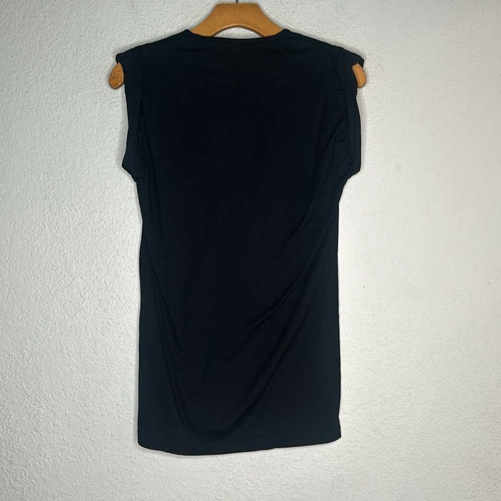 NEW ISABEL MARANT NWOT Cotton Tee in Black V Neck… - image 8