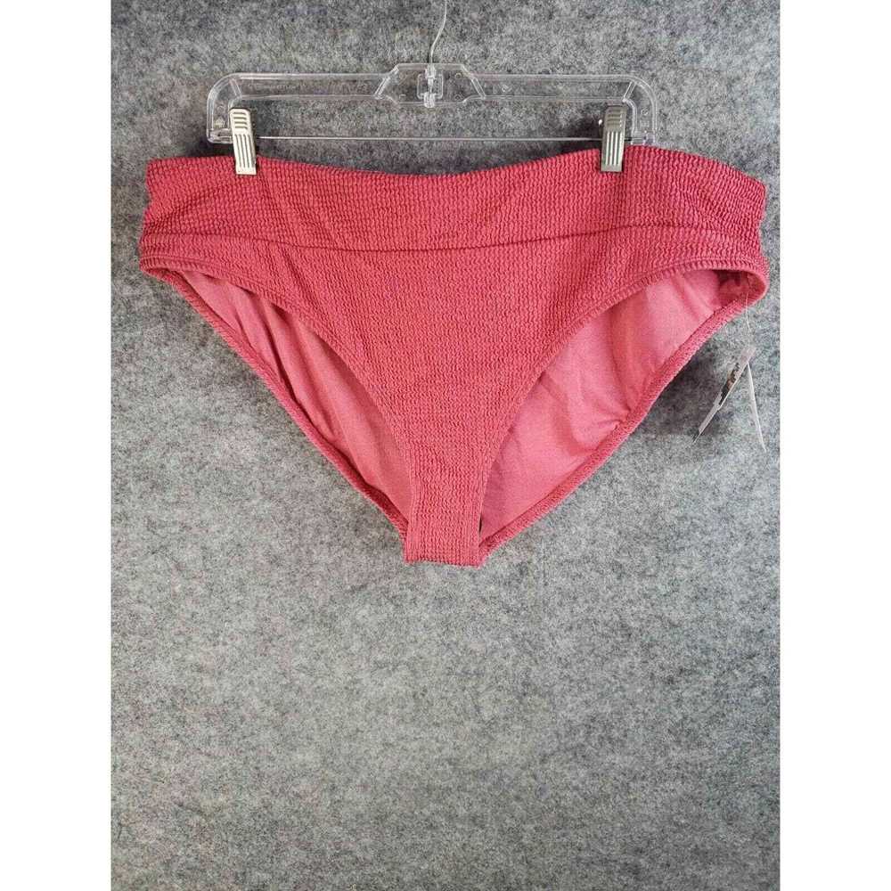 Vintage Time and Tru Crinkle Mid Rise Bikini Bott… - image 2