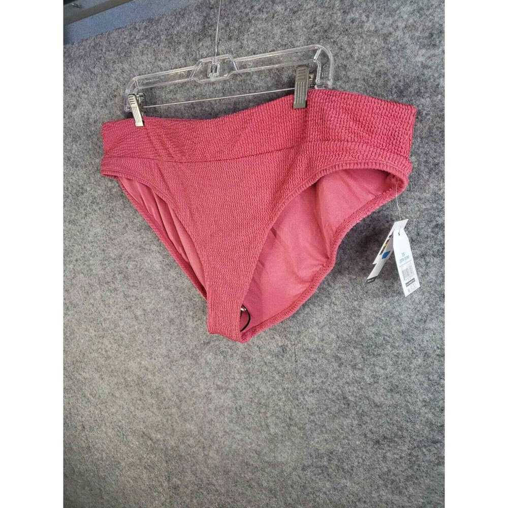 Vintage Time and Tru Crinkle Mid Rise Bikini Bott… - image 3