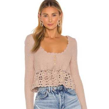 Tularosa | Starla Crochet Cardigan Top Size: Small - image 1