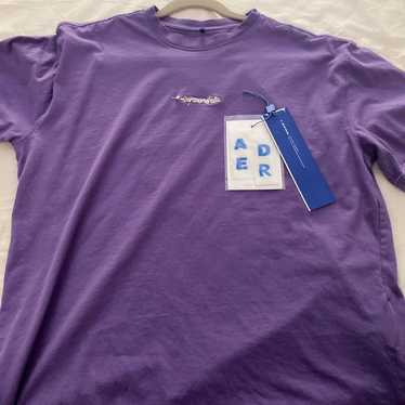 Ader purple T shirt SZ A2 OVERSIZE - image 1