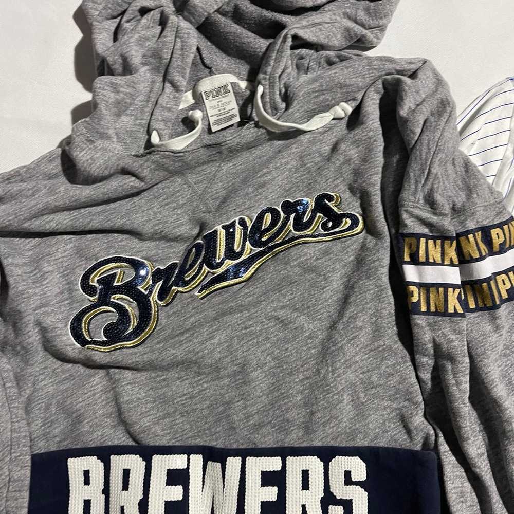 Victorias Secret PINK Milwaukee Brewers Super Bli… - image 11